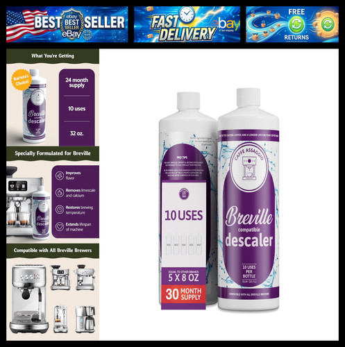 Breville descaler - (10, uses)